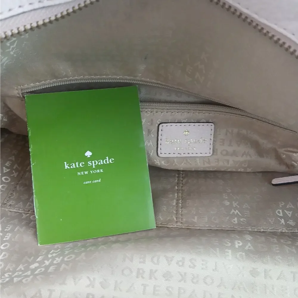 Kate Spade New York Baxter Street Fernrose Tote Blush Pink Commuter Laptop Work